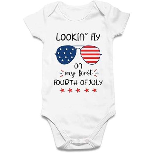 Vieille Baby Boys Girls Bodysuit Short Sleeve Romper Jumpsuit Outfit 0-12 Months