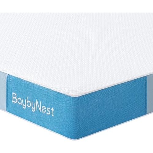 Mini Crib Mattress 38x24x4, Skin-Friendly Knitted Dual-Sided Cover, Ultra Breathable Foam, CertiPUR-US Certified