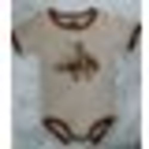 The Whole Herd Coyote Bronc Ribbed Infant Bodysuit