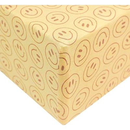 Copper Pearl Premium Knit Baby Crib Sheets for Boys and Girls Breathable and Soft, Fitted Crib Sheets for Standard Baby Mattresses, Crib Sheet for Baby Registry or Shower Gift, Vance