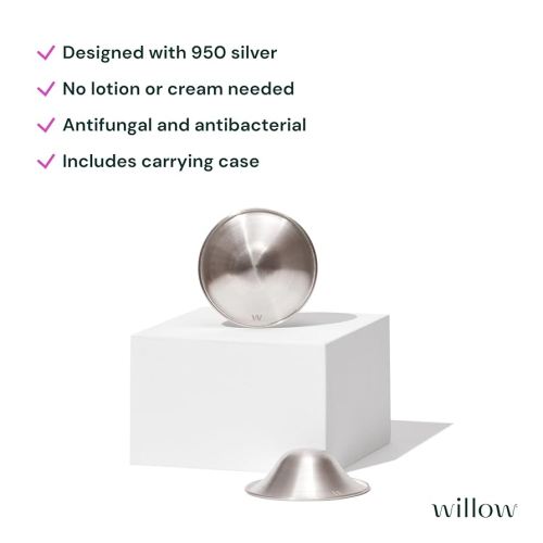 Silver Nursing Cups