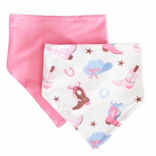 Boot Scootin' 2pc Bandana Bibs