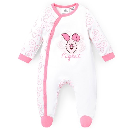 Disney Winnie the Pooh Baby Boys Girls Pajamas Sleep N Play Onesie Jumpsuit Sizes 0/3M-18M