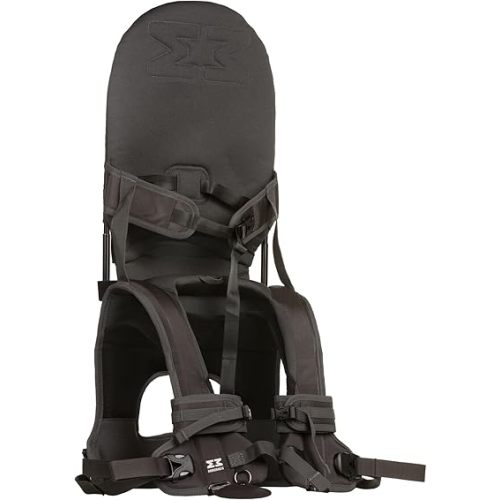 MiniMeis G4, Dark Grey - Lightweight Child Shoulder Carrier - for Kids 6 Months to 4 Years Old