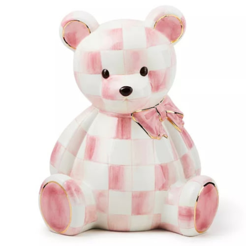 MacKenzie-Childs | Rosy Bear Bank