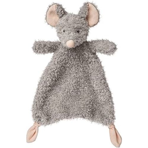 Mary Meyer Lovey for Babies Again Friends Soft Snuggle Toy Made from Recycled Materials, 11-Inches, Mouse