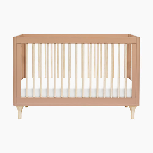 babyletto Lolly 3-in-1 Convertible Crib with Toddler Bed Conversion Kit - Canyon/Washed Natural