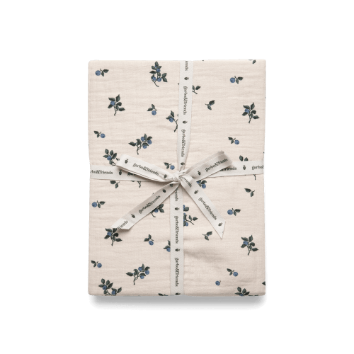 Muslin Fitted Sheet Single