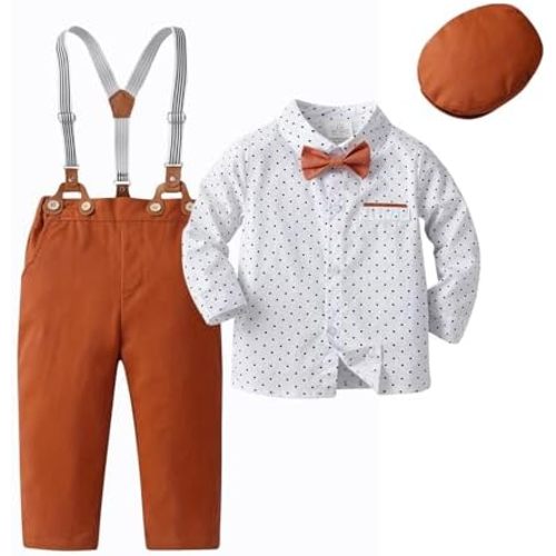 Boarnseorl Baby Boys Pants Sets,Toddler Gentleman Outfits