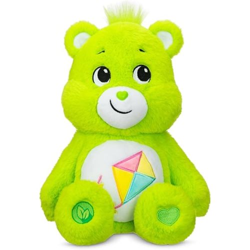Care Bears New 2021 14" Plush - Do-Your-Best Bear - Soft Huggable Material! , Green