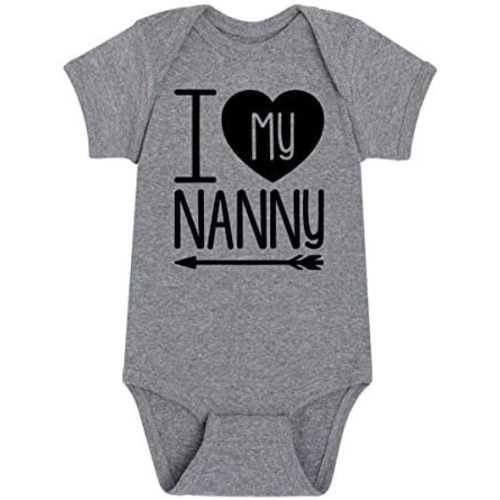 Instant Message - I Heart My Nanny - Infant Baby One Piece