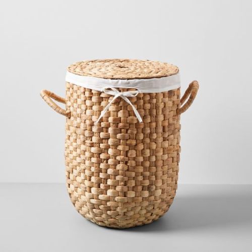 Rounded Rattan Hampers