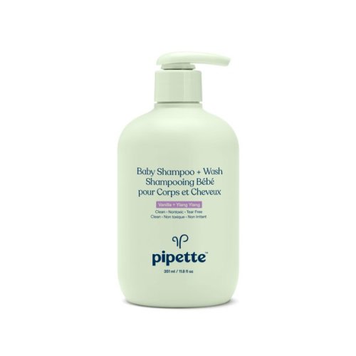Pipette Shampoo & Wash, Vanilla + Ylang Ylang