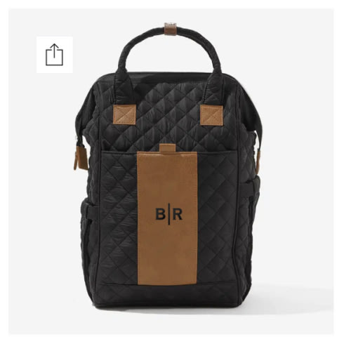Personalized Diaper Backpack Bag