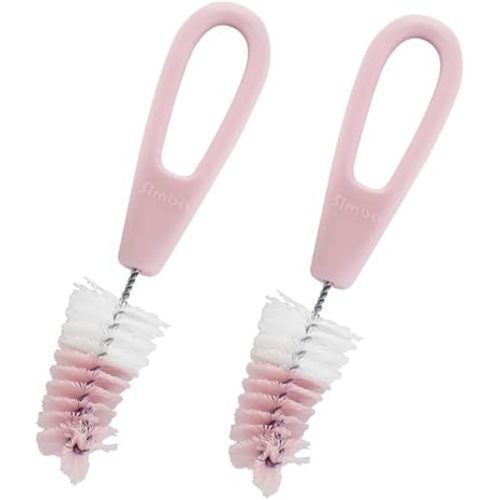Simba Rotary Nipple Brush (Pink)