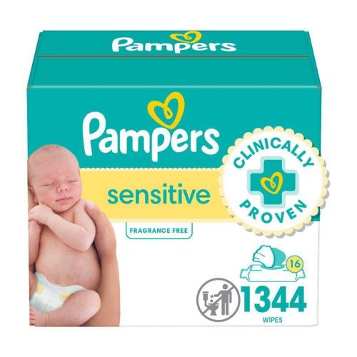 Pampers Sensitive Baby Wipes - 168ct