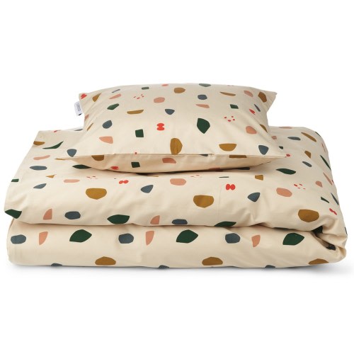 Ingeborg Junior Bedding Set Geometric/Foggy