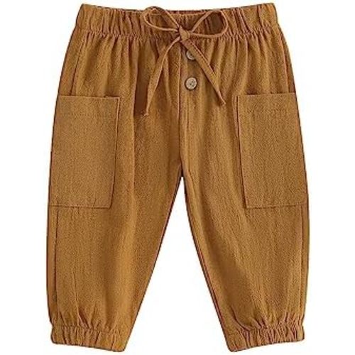 Toddler Baby Boy Girl Cotton Joggers Pants Hippie Harem Pants Cargo Infant Sweatpants Sweat Long Pants Fall Clothes
