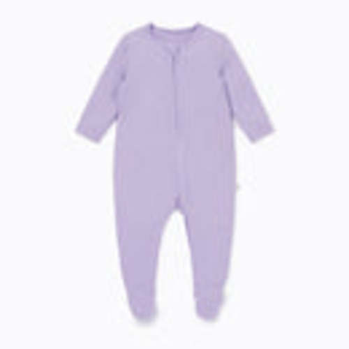 Ribbed Clever Zip Baby Footed Pajamas | Organic Onesies | MORI US