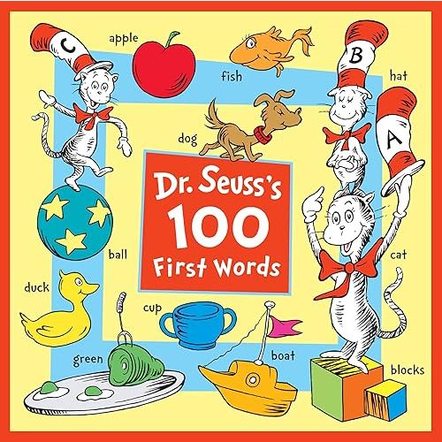 Dr. Seuss's 100 First Words Board book – May 8, 2018