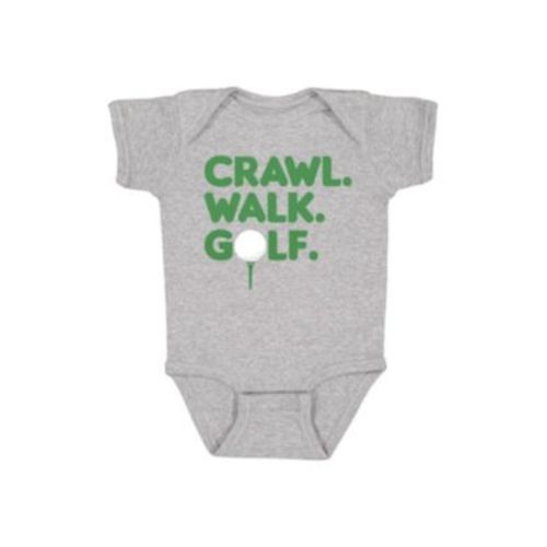 Boys' Crawl, Walk, Golf Short Sleeve Bodysuit - Baby