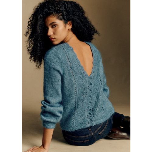 Angelo Cardigan - Slate Blue