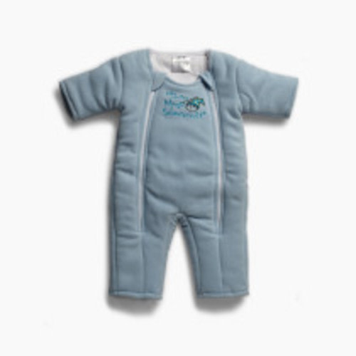 Baby Merlin's Magic Sleepsuit Microfleece Swaddle Transition Product - Blue, 3-6 Months