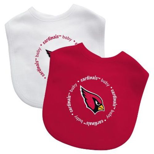BabyFanatic Officially Licensed Unisex Baby Bibs 2 Pack - NFL Arizona Cardinals