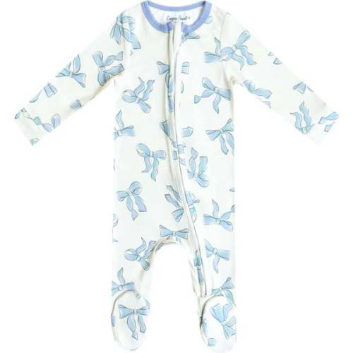 Zip-up Footie, Daphne - Copper Pearl | Maisonette