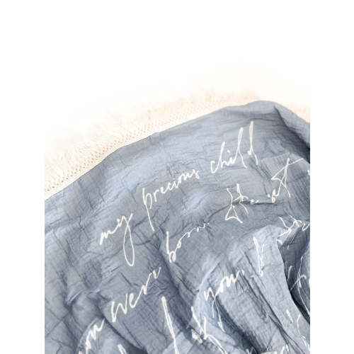 My Precious Child Prayer, Tassel Swaddle Blanket – OUR HOUSE ABOVE