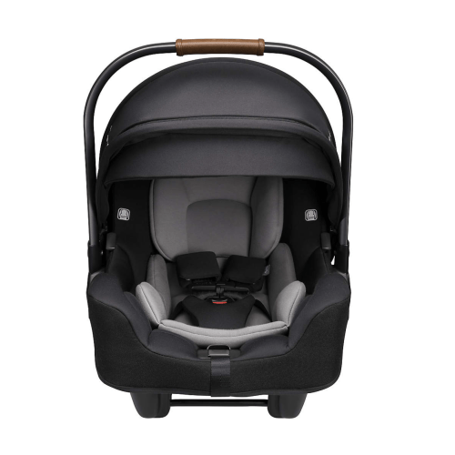 Nuna PIPA ™ rx Caviar Black Reclining Infant Car Seat + PIPA RELX Base