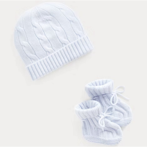 Cashmere Hat & Booties Set | Hats & Mittens ACCESSORIES | Ralph Lauren