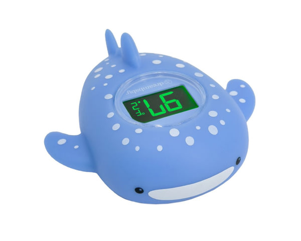 Dreambaby Whale Shark USB Rechargeable Baby Bath Thermometer
