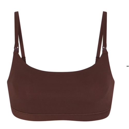 FITS EVERYBODY MATERNITY PUMPING SCOOP BRALETTE | COCOA