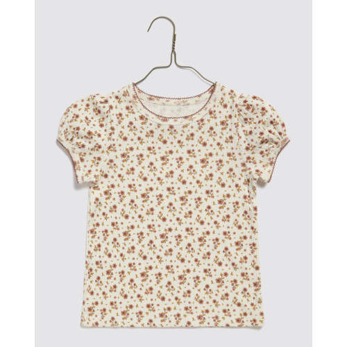 Organic Pointelle T-shirt Bronte Floral