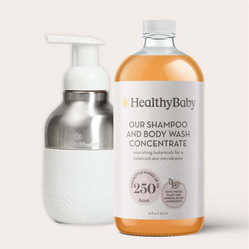 Our Shampoo and Body Wash System