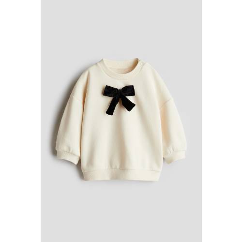 CREWNECK BOW SWEATSHIRT