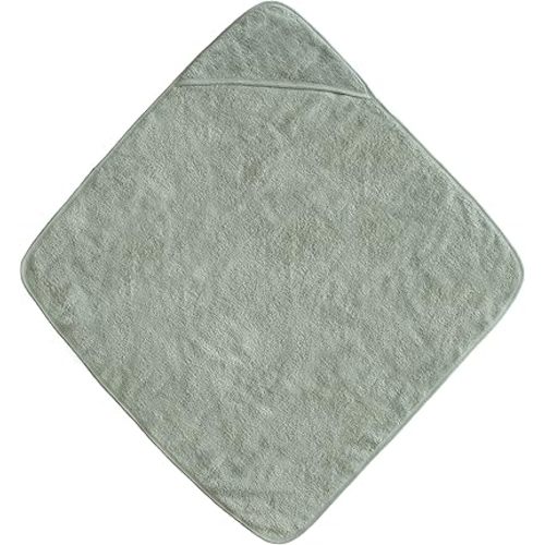 mushie Baby Hooded Towel | Organic Cotton (Moss)