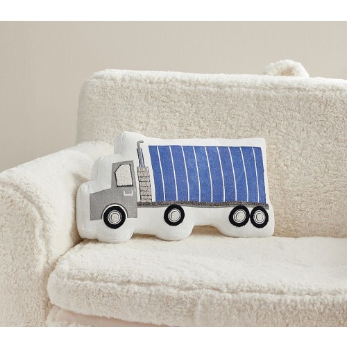 Busy Truck Shaped Pillow