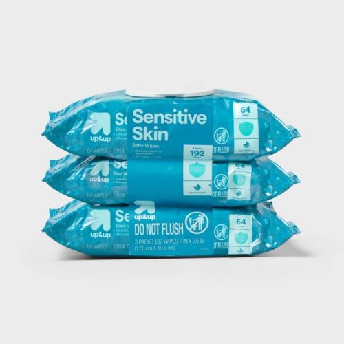 Sensitive Baby Wipes - 64ct - up&up™