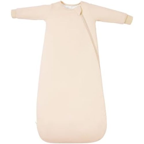 Baby Sleep Sack Long Sleeve Wearable Blanket 1.0 TOG, Premium Soft Infants Sleeping Bags with 2-way Zippers