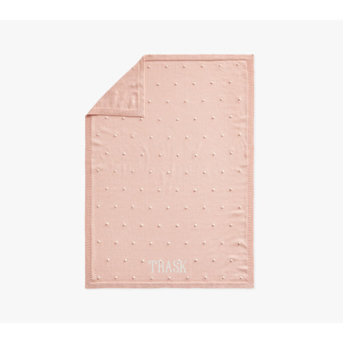 Cotton Sweater Knit Baby Blanket and Bunny Thumbie Set | Pottery Barn Kids