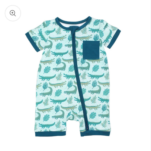 Later Gator Bamboo Baby Shortie Romper – Emerson and Friends