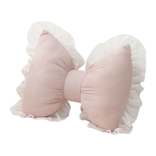 Bow Shaped Pillow Cute Bow Shaped Pillow Waist Pillow Home Decoration Bow Shaped Pillow Cushion Suitable for Sofa Bed Living Room Bedroom Car Backrest Cushion