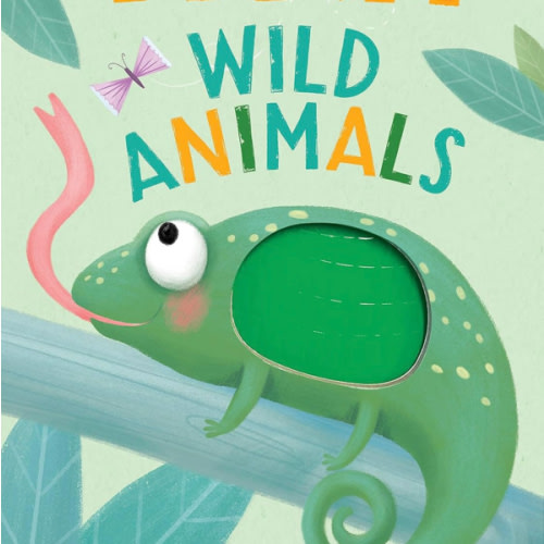 Wild Animals: A Touch and Feel Book - Children's Board Book - Educational