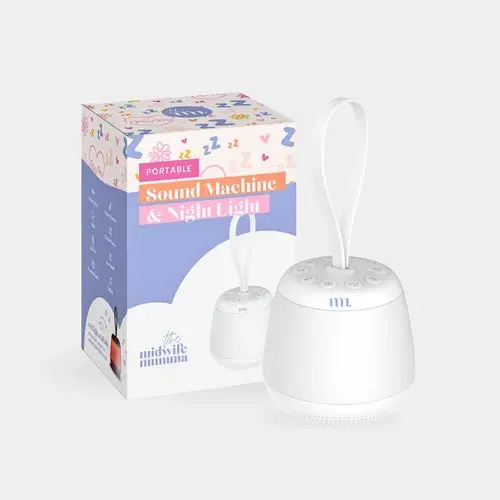 The Midwife Mumma Portable Sound Machine & Light - Sleepy Time | Baby Bunting AU