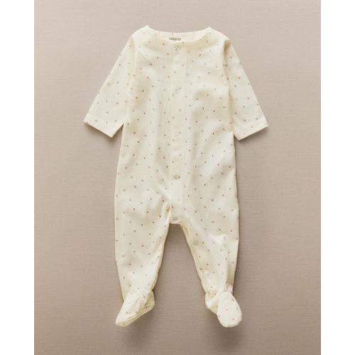 BABY FLORAL ROMPER - 1-3 months