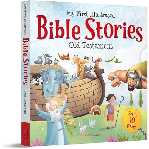 My First Illustrated Bible Stories from Old Testament: Boxed Set of 10 (My First Bible Stories) Paperback – May 15, 2023