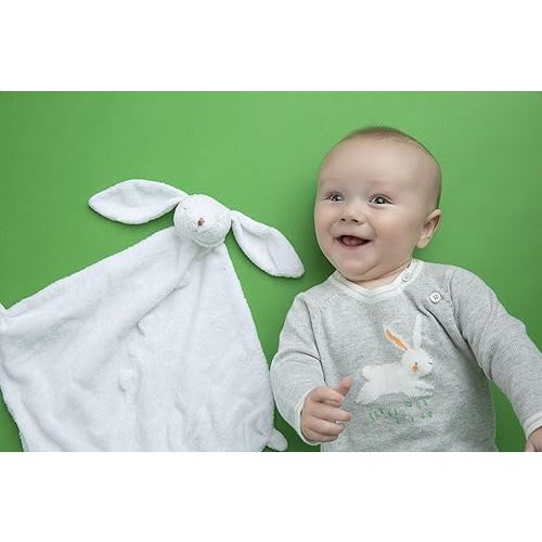Angel Dear - White Bunny Blankie