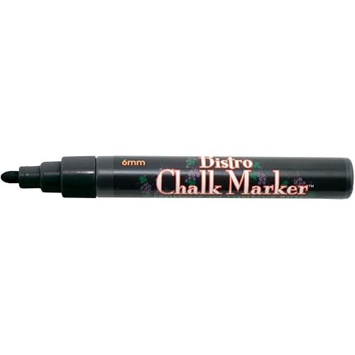 Uchida 480-C-1 Marvy Broad Point Tip Regular Bistro Chalk Marker, Black